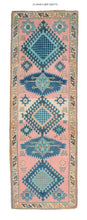 3x8 Old & Vintage Turkish Area Runner Rug