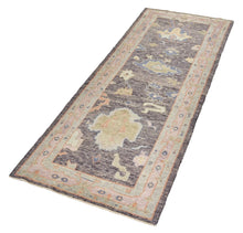 3x8 Soft Modern Oushak Runner Rug