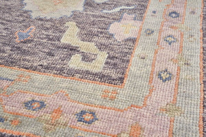 3x8 Soft Modern Oushak Runner Rug