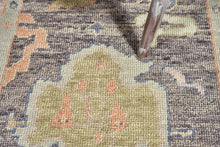 3x8 Soft Modern Oushak Runner Rug