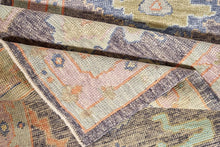 3x8 Soft Modern Oushak Runner Rug