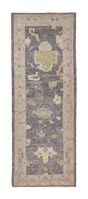 3x8 Soft Modern Oushak Runner Rug