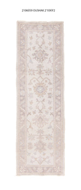 3x9 Modern Oushak Area Runner Rug