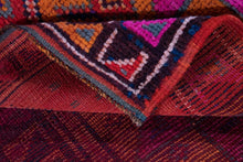 3x9 Old & Vintage Turkish Area Runner Rug