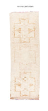 3x9 Old & Vintage Turkish Area Runner Rug
