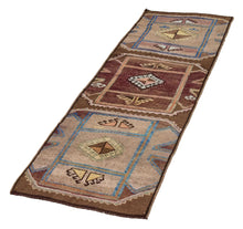 3x9 Old & Vintage Turkish Area Runner