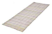 3x9 Yellow Vintage Turkish Runner Rug