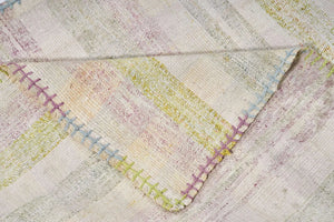 3x9 Yellow Vintage Turkish Runner Rug