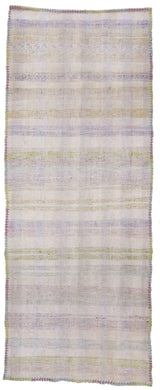 3x9 Yellow Vintage Turkish Runner Rug