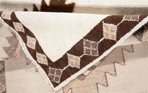 4x10 Old & Vintage Turkish Area Runner Rug