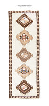 4x10 Old & Vintage Turkish Area Runner Rug
