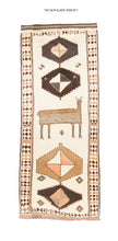 4x10 Old & Vintage Turksih Area Runner Rug