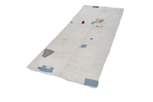 4x10 Colorful Vintage Turkish Area Rug