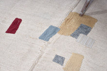 4x10 Colorful Vintage Turkish Area Rug