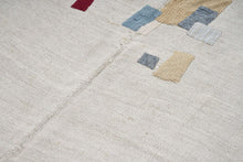 4x10 Colorful Vintage Turkish Area Rug