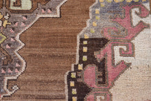 4x11 Old & Vintage Turkish Area Runner Rug