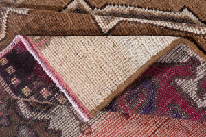 4x11 Old & Vintage Turkish Area Runner Rug