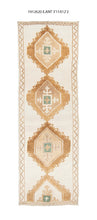 4x12 Old & Vintage Turkish Area Runner Rug