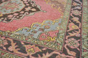 4x13 Old & Vintage Turkish Area Rug