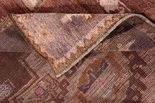 4x13 Old & Vintage Turkish Area Runner Rug