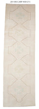 4x13 Old & Vintage Turkish Area Runner Rug