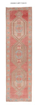4x14 Old & Vintage Turkish Area Runner Rug