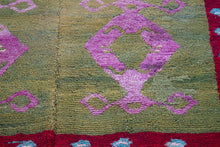 4x4 Old & Vintage Turkis Area Rug