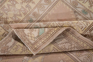 4x4 Old & Vintage Turkish Area Rug