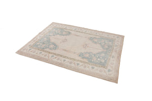 4x5 Old & Vintage Turkish Area Rug