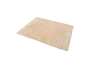 4x5 Old & Vintage Turkish Area Rug