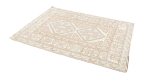 4x5 Old & Vintage Turkish Area Rug