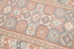 4x5 Old & Vintage Turkish Area Rug