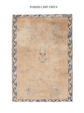 4x5 Old & Vintage Turkish Area Rug