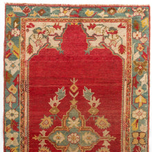 4x6 Colorful Vintage Oushak Area Rug