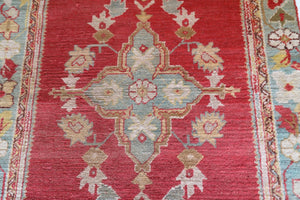 4x6 Colorful Vintage Oushak Area Rug