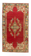 4x6 Colorful Vintage Oushak Area Rug