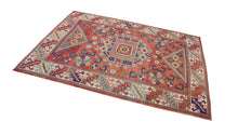 4x6 Old & Vintage Turkish Area Rug