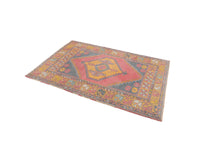 4x6 Old & Vintage Turkish Area Rug