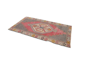 4x6 Old & Vintage Turkish Area Rug