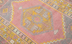 4x6 Old & Vintage Turkish Area Rug