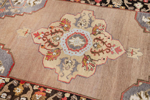 4x6 Old & Vintage Turkish Area Rug