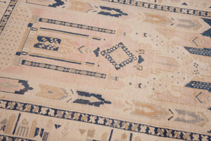 4x6 Old & Vintage Turkish Area Rug