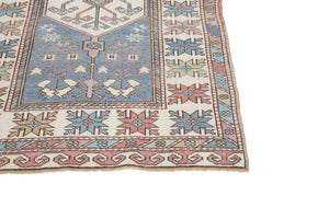 4x6 Old & Vintage Turkish Area Rug