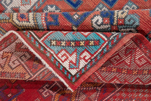 4x6 Old & Vintage Turkish Area Rug