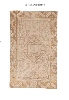 4x6 Old & Vintage Turkish Area Rug