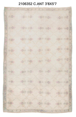 4x6 Old & Vintage Turkish Area Rug