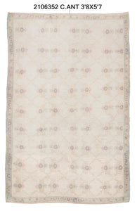 4x6 Old & Vintage Turkish Area Rug