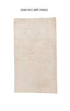 4x6 Old & Vintage Turkish Area Rug