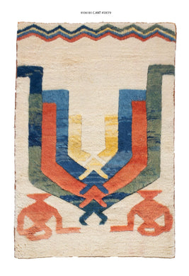 4x6 Old & Vintage Turkish Area Rug