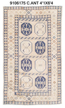 4x6 Old & Vintage Turkish Area Rug